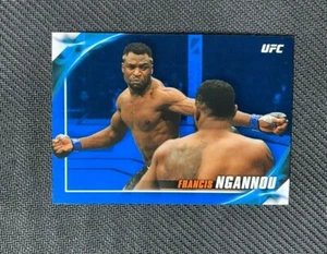 TOPPS UFC Knockout 2019 Francis Ngannou | HW Champ Card | Blue Parallel /88 - Picture 1 of 2