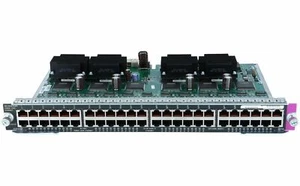 CISCO WS-X4248-RJ45V 48 Port Poe Ethernet Network Module - Picture 1 of 1