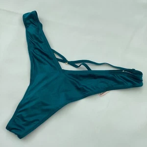 Victoria's Secret Very Sexy Teal Blue Strappy Back Thong Panties - Size XS BNWT - Picture 1 of 4