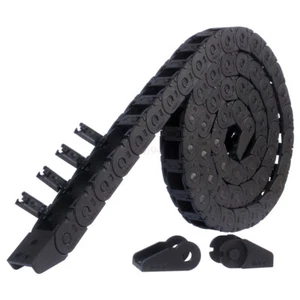 1M 10*11MM Cable Carrier Drag Chain Plastic Towline Machine Tool Nested AU - Picture 1 of 12