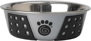 13097 Fiji Stainless Steel Non-Slip Dishwasher-Safe Dog Bowl 1.75-Cup Capacit... - Bild 1 von 6
