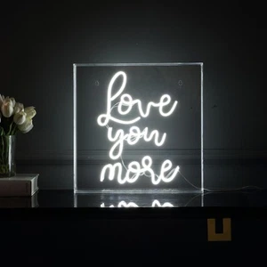 JONATHAN Y Farmhouse Love No Bulbs Included Neon Lighting NEN101 - Picture 1 of 7