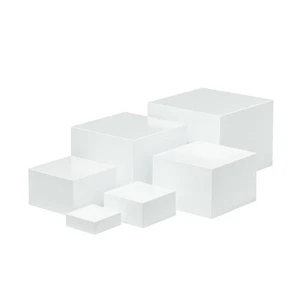 6Pcs Set Buffet Riser Cube Display Nesting Risers for Buffet Birthday Party _ - Imagen 1 de 13