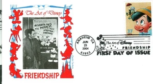 PANDA 3868 Pinnocco Walt Disney with Mouse The Art of Disney Friendship - Picture 1 of 1