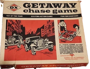 Vintage Gas Oil Sunray DX Advertising Premium Getaway Chase Game Slot Car Promo - Picture 1 of 6