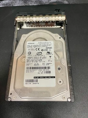 Hitachi UltraStar 147GB U320 SCSII with Caddy - 15000RPM 3.5" (DELL) - Image 1 of 4