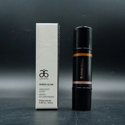 Arbonne Sheer Glow Highlight Stick Pearl and Bronze .34 oz New in Box - Image 1 of 4