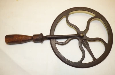 Antique Wells LITTLE GIANT Traveler Wheel Measuring Tool Vtg Old Greenfield Mass - Image 1 of 4