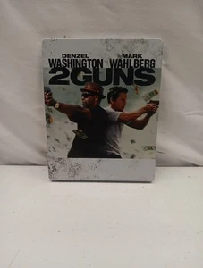 2 Guns (Blu-ray, DVD, 2013) Best Buy Exclusive MetalPak Steelbook Denzel Washing - Bild 1 von 4