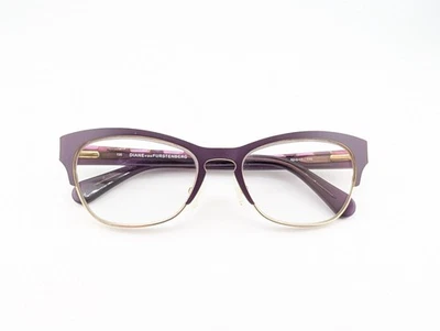 Solo monturas para gafas Diane Von Furstenberg, DVF8 500, 52-17-135, púrpura Foto 1 de 4