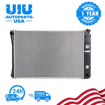UIU 730 Aluminium Radiator for Chevrolet C10 C20 C30 K10 K20 K30 Pickup Suburban - Image 1 of 4
