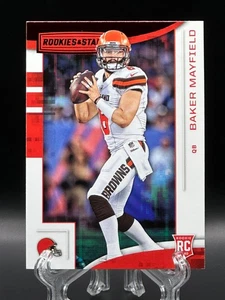 Baker Mayfield 2018 Panini Rookies & Stars Rookie Red #101 RC Browns Bucs - Imagen 1 de 2