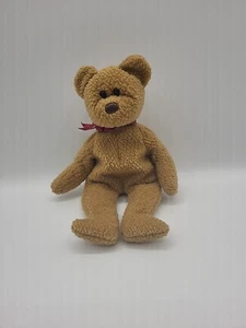 Ty Beanie Babies Curly The Bear Plush Toy - 4052 - Picture 1 of 6