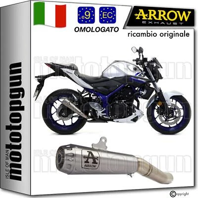 scarico omologato pro-race arrow per yamaha mt03 mt-03 2016 16 2017 17 - Immagine 1 di 4