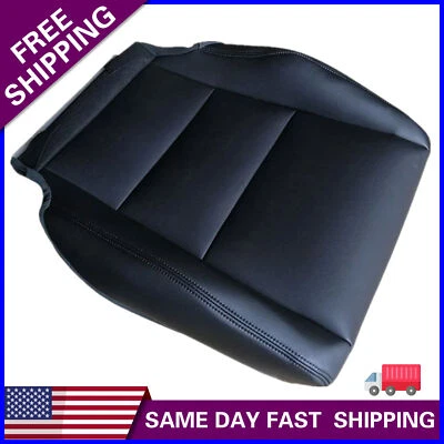 8Gen 2008 2009 2010 2011 For Honda Accord Driver Bottom Leather Seat Cover Black - Image 1 of 4