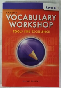 Sadlier Vocabulary Workshop Tools for Excellence Level B - No Writing - Picture 1 of 3