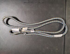 K9 Explorer Reflective Braided Rope Slip Dog Leash 6 ft.