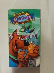 SCOOBYS ALL STAR LAFF -A LYMPICS ON YOUR MARKS,GET SET GO SCOOBYS (VHS) - Picture 1 of 2