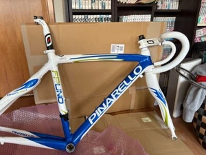 Pinarello UNO Aluminum Carbon Back Frame 50cm Road Frame Free Shipping From JP - Picture 1 of 7
