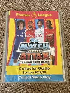 PREMIER LEAGUE TOPPS MATCH ATTAX 2017/18 TRADING CARD GAME - INCOMPLETE SET - Picture 1 of 15