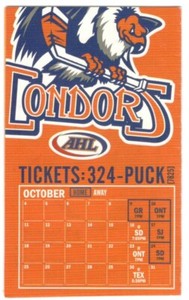 2015-16 Bakersfield Condors AHL Hockey Schedule !!! version 1 (2)
