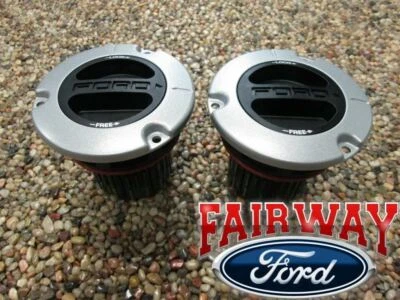 05 thru 16 Super Duty F250 F350 F450 F550 OEM Ford MANUAL Locking Front Hub PAIR - Image 1 of 3