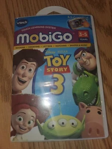 Lot Of 4 Vtech MobiGo Learning Games Toy Story 3, disney, Cars, Kung Fu 2 - Picture 1 of 4