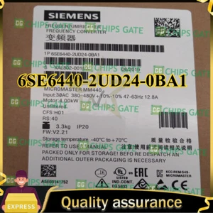 6SE6440-2UD24-0BA1 1 PIEZA Nuevo Siemens 6SE64402UD240BA1 380V 4KW Inversor Envío Rápido - Imagen 1 de 2