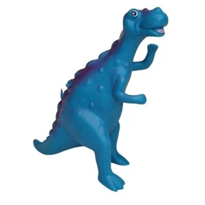 Figura de dinosaurio azul púrpura de colección juguete adorno de pastel juguete de baño Greenbrier Intl - Imagen 1 de 11