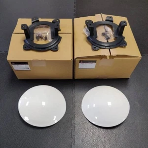 CP9A Lancer Evolution 6 Fog Lamp Cover White Left and Right Set Mitsubishi - Picture 1 of 1