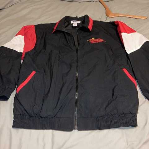 Vintage 90s Dale Earnhardt Winston Cup #3 Windbreaker XXL Jacket Goodwrench NICE Cover