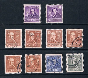 Sweden 1939 Royal Academy of Sciences see notes o/FU SG 230-3 Facit 320-3 - Picture 1 of 1