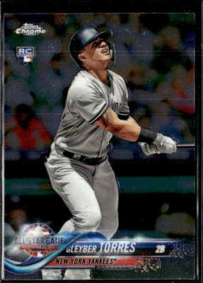 2018 Topps Chrome Update #HMT80 Gleyber Torres RC Rookie Yankees - Image 1 of 2