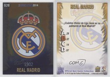 2013-14 Mundicromo Las Fichas Quiz de la Liga 2014 Real Madrid CF #028