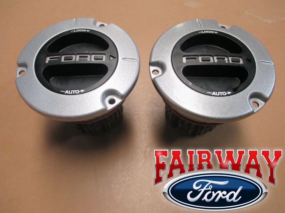 11 thru 26 Super Duty F250 F350 F450 F550 OEM Ford AUTO Locking Front Hub PAIR - Image 1 of 4