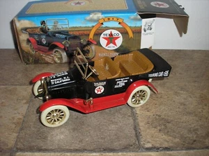 Nice Vintage 1997 #14 ERTL Texaco 1917 Maxwell Touring Car Die Cast Bank Free SH - Picture 1 of 6