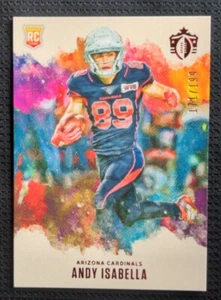 2019 Panini Chronicles Gridiron Kings Red /199 Andy Isabella #GK18 Rookie RC - Picture 1 of 2