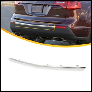 Rear Bumper Molding Trim Chrome Accent Stripe Fit 2010-2013 Acura MDX - Picture 1 of 20