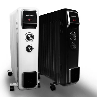 B-Ware Ölradiator Elektroheizung 1000W 1500W 2500W 11 Rippen Heizkörper Heizung - Bild 1 von 4