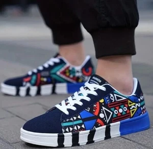 Men's Trendy Skate Shoes, Comfy Non Slip Casual Style Sneakers For Men's Outdoor - Picture 1 of 2