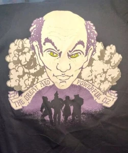 Wizard Of Oz Oz Head Shirt Sz XL Glow In The Dark - Picture 1 of 7