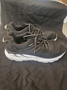 Hoka Clifton Men's 10.5 Black - Picture 1 of 8