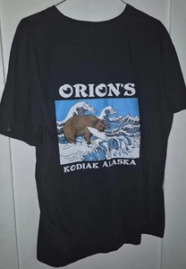 Orion Orion's Sports KODIAK ALASKA defunct mountain sports store T Shirt XL - Picture 1 of 5
