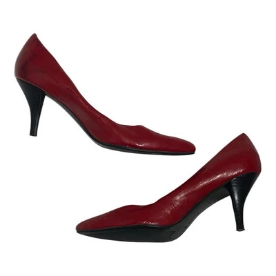 Tacones Y2K Bandolino rojo punta  Foto 1 de 4