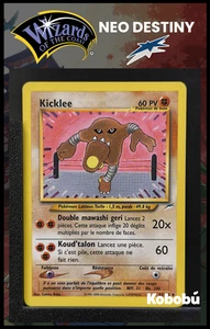 Carte Pokémon Kicklee 42/105 Edition 2 Ed 2 Néo Destiny Wizards FR 1 - Imagen 1 de 3