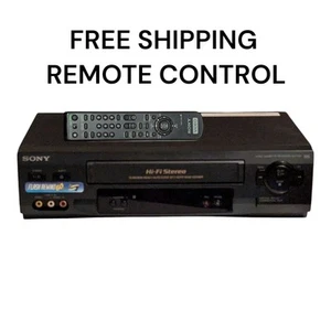 Sony SLV-N51 4-Kopf HiFi Stereo Videorecorder Video Cassette Recorder getestet mit Fernbedienung! - Bild 1 von 24