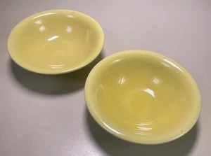 Russell Wright Sterling Stroh gelb Suppenschüsseln x2 - Bild 1 von 10