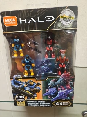 Mega Construx HALO Pro Builders ESPADA BASE INVASIÓN 99 piezas y 4 figuras GLB75 Foto 1 de 4