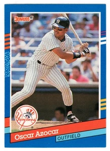 Oscar Azocar - New York Yankees - 1991 Donruss Baseball # 331 Mint - Picture 1 of 1