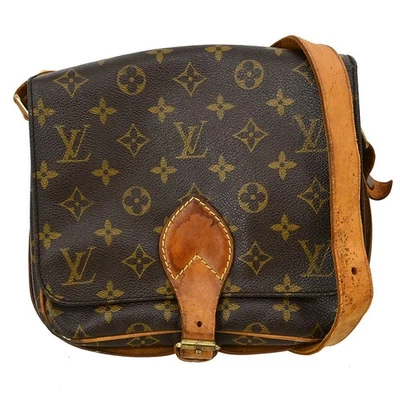 LOUIS VUITTON CARTOUCHIERE MM SHOULDER BAG MONOGRAM M51253 SL0995 XX37835 - Image 1 of 4